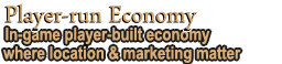 Player-built Economy